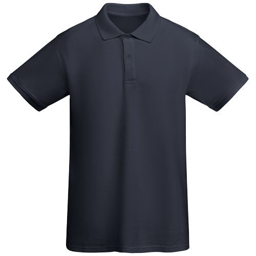 Polo personnalisé coton bio 210gr Homme Prince ROLY Bleu marine